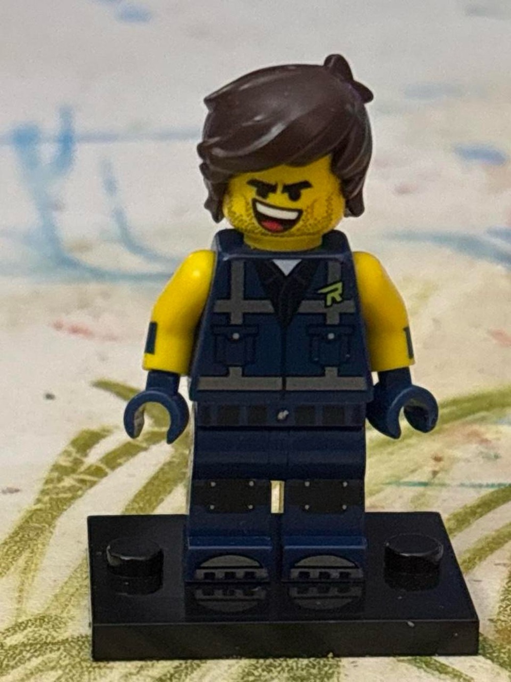 LEGO movie 2 Rex dangervest figure